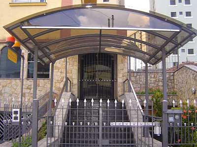 Toldo túnel no Mandaqui